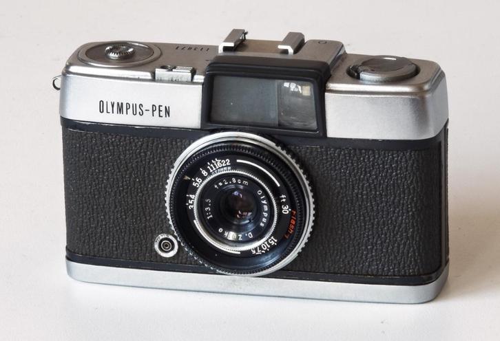 OLYMPUS  Pen D, Audio, Tv en Foto, Fotocamera's Analoog, Gebruikt, Olympus, Ophalen of Verzenden
