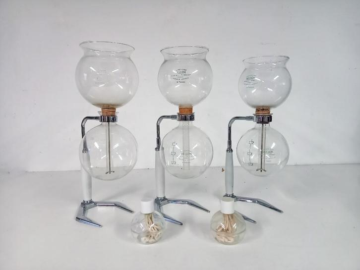 Hellem Cona Koffiezet - SET 6-8-10, Huis en Inrichting, Keuken | Keukenbenodigdheden, Zo goed als nieuw, Ophalen