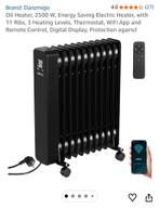 heater, Bricolage & Construction, Chauffage & Radiateurs, Moins de 60 cm, Enlèvement, Autres types, 30 à 80 cm