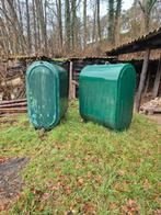 Lot de 2 cuves à mazout 1500L, Bricolage & Construction, Enlèvement