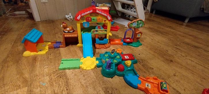 VTech zoef zoef dieren boerderij, Kinderen en Baby's, Speelgoed | Vtech, Zo goed als nieuw, Ophalen of Verzenden