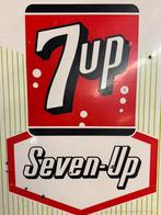 Oud 7up reclamebord Seven-up, Verzamelen, Merken en Reclamevoorwerpen, Ophalen of Verzenden, Gebruikt, Reclamebord