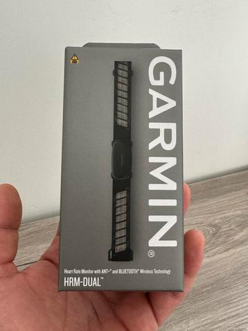 Garmin HRM-DUAL Cardiofréquencemètre Sangle Poitrine Noir disponible aux enchères