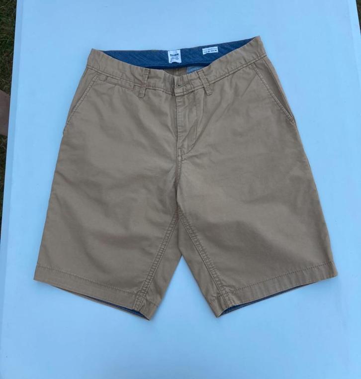 Bermuda beige/brun Pull & Bear taille 38, Kleding | Heren, Broeken en Pantalons, Gedragen, Maat 46 (S) of kleiner, Beige, Ophalen of Verzenden