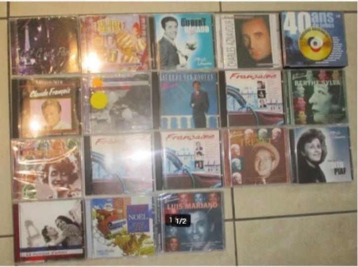 20 Originele Franstalige CD's waarvan de meesten NIEUW, Cd's en Dvd's, Cd's | Franstalig, Nieuw in verpakking, Ophalen of Verzenden