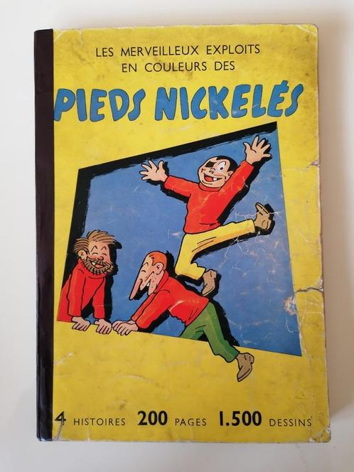 Pieds Nickelés - Les merveilleux exploits - DL1950 EO (Rare), Boeken, Stripverhalen, Gelezen, Eén stripboek, Ophalen of Verzenden