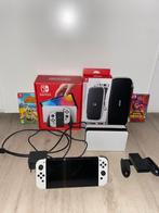 Nintendo switch OLED (all in), Met games, Zo goed als nieuw, Met 1 controller, Switch OLED