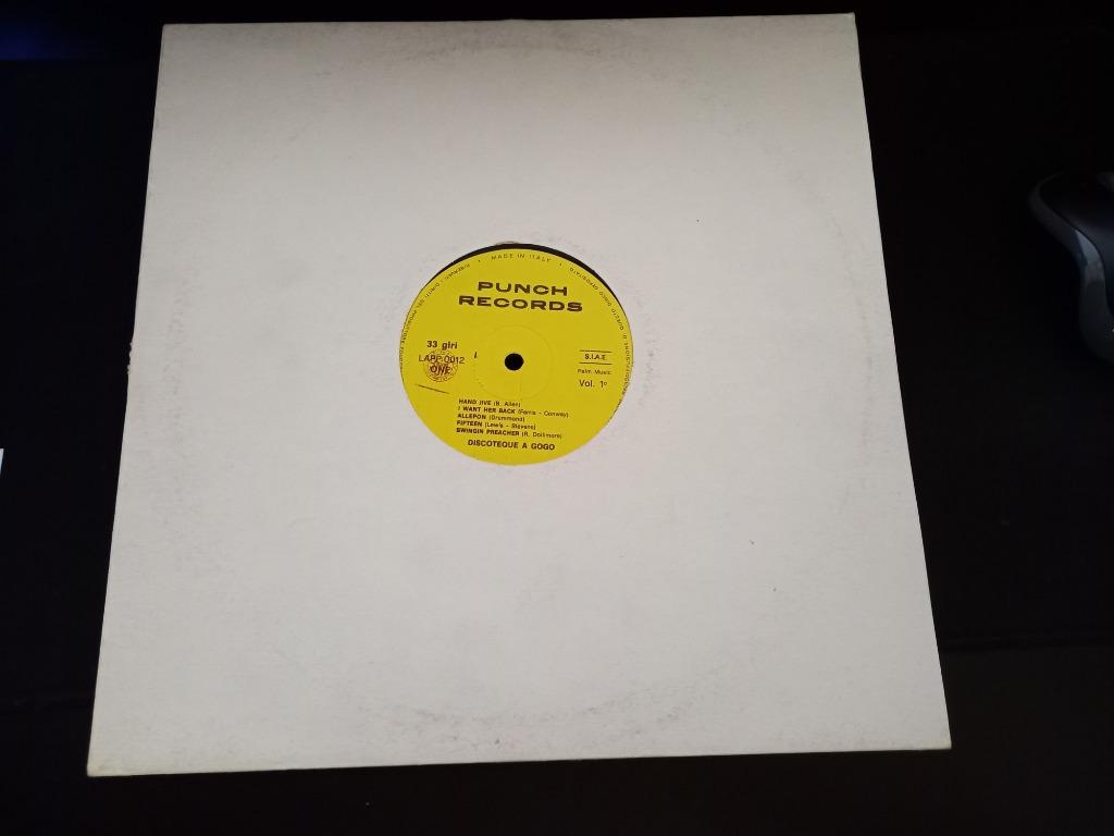 Punch Records Vol.1 - Popcorn Lp, 1960 tot 1980, Ophalen of Verzenden, Zo goed als nieuw, 12 inch