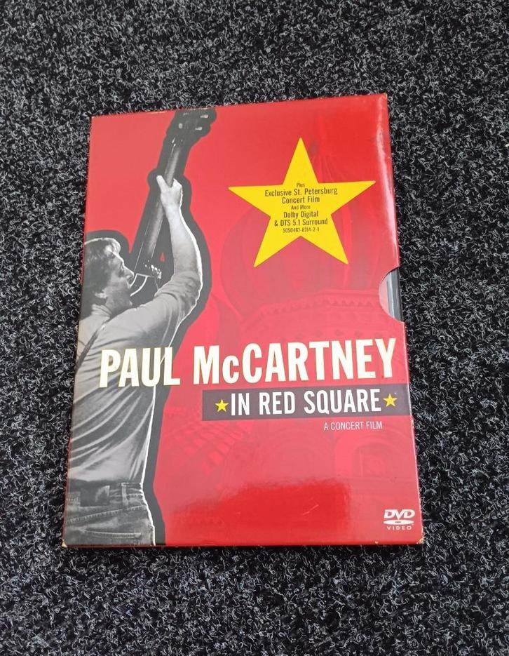 Paul McCartney In Red Square dvd, Cd's en Dvd's, Dvd's | Muziek en Concerten, Zo goed als nieuw, Muziek en Concerten, Alle leeftijden