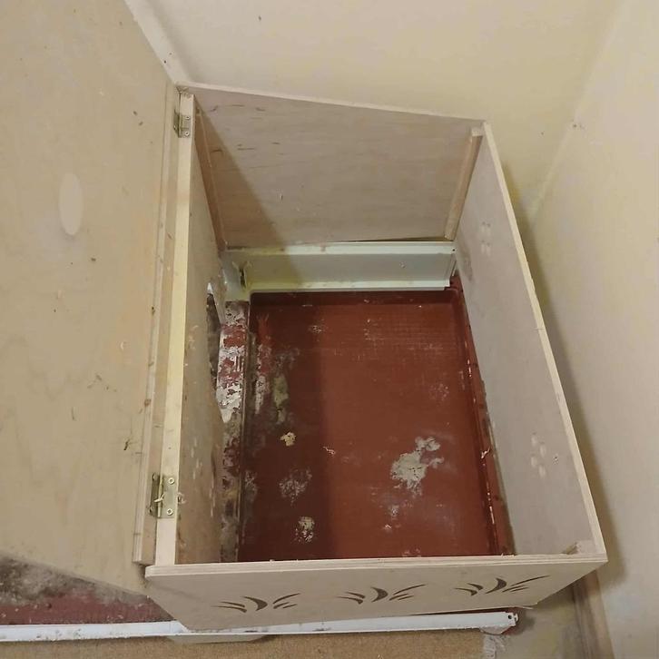 Konijnenkooi, Dieren en Toebehoren, Knaagdieren en Konijnen | Hokken en Kooien, Gebruikt, Kooi, 60 tot 90 cm, 110 cm of meer, Konijn