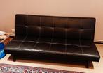 Bedbank - Sofabed, Ophalen, 100 cm, Zwart, Tweepersoons