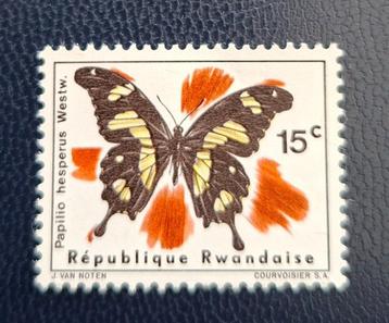 Postzegel Rwanda OBP 138* beschikbaar voor biedingen