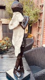 Grote bronzen ballerina, uniek beeld 61,5 cm 12 kilo !!, Enlèvement ou Envoi