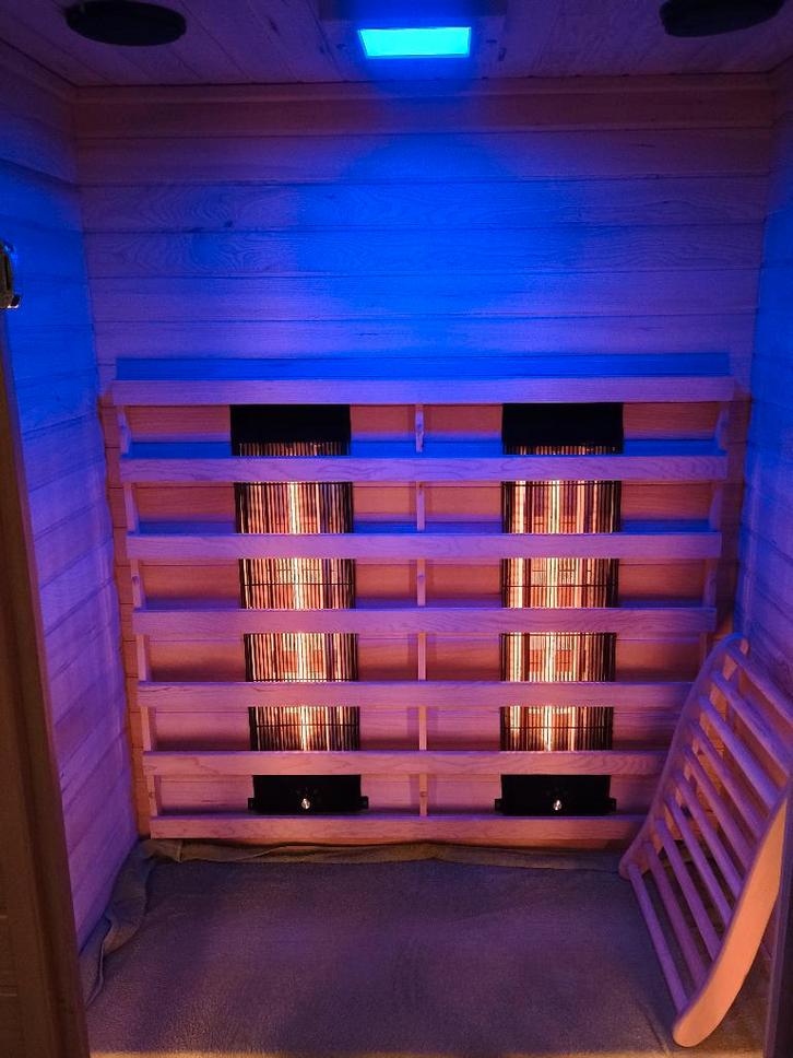 Infrarood cabine, Sport en Fitness, Sauna, Zo goed als nieuw, Complete sauna, Infrarood, Ophalen