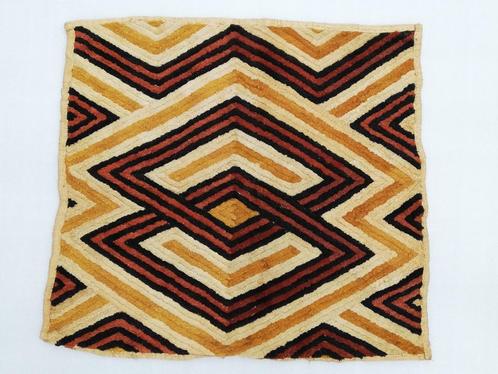 Beau textile - Velours du Kasaï - Kuba - Congo - Afrique, Antiquités & Art, Art | Art non-occidental, Enlèvement ou Envoi