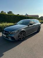 Mercedes C180d 2019 AMG-pakket, Auto's, Mercedes-Benz, Automaat, Euro 6, Bruin, Dealer onderhouden