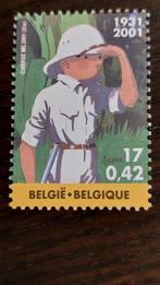 België: Kuifje in Afrika - obp 3048, Kinderen, Ophalen of Verzenden, Orginele gom, Zonder stempel
