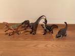 4 dinosaures Hasbro Jurassic World (Raptors/Ankylosaurus), Kinderen en Baby's, Ophalen of Verzenden, Gebruikt