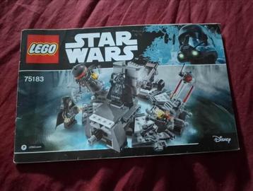 Lego Star Wars 75183 handleiding 