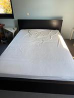 Bed - Ikea Malm 140cm (incl. Matras), Huis en Inrichting, Slaapkamer | Bedden, Ophalen, Zwart