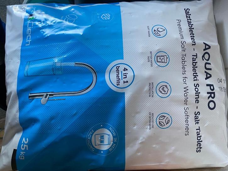 Hoge kwaliteit zouttabletten voor wateronthader, Elektronische apparatuur, Waterontharders, Nieuw, Waterontharder met zout, Ophalen