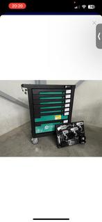 Gereedschapswagen SG9 met accugereedschap, Doe-het-zelf en Bouw, Gereedschapskisten, Ophalen, Gevuld, Nieuw