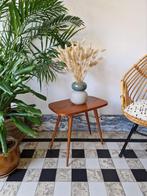 Vintage midcentury bijzettafeltje | sidetable | retro, Ophalen, Gebruikt, Minder dan 50 cm, Vintage midcentury