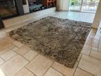 Hoogpolig tapijt taupekleur 283cm x 313cm, 200 cm of meer, 200 cm of meer, Bruin, Modern