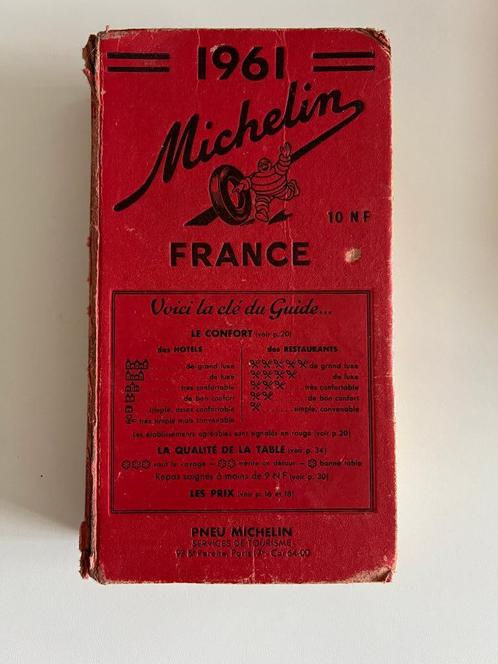 Guide Michelin - France - 1961 - Bon état, Livres, Guides touristiques, Utilisé, Guide ou Livre de voyage, Europe, Michelin, Enlèvement ou Envoi