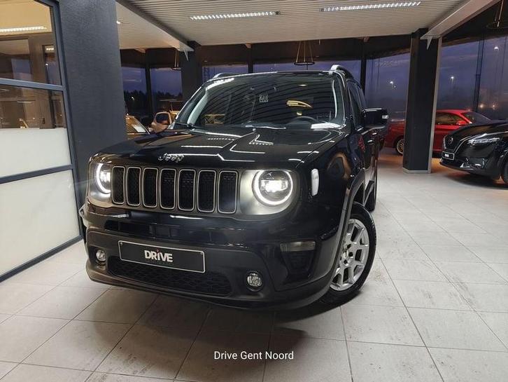 Jeep Renegade T4 Hybrid Limited DCT7, Auto's, Jeep, Bedrijf, Te koop, Renegade, Adaptieve lichten, Alarm, Boordcomputer, Dodehoekdetectie
