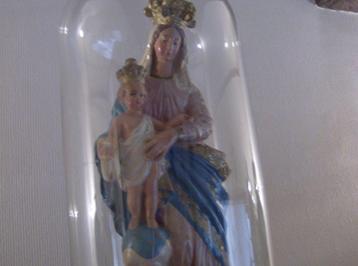 Notre Dame des Victoires onder stolp. 46 cm x 16 cm, Enlèvement