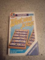 Weet wat je zegt geheugenspel, Enlèvement ou Envoi