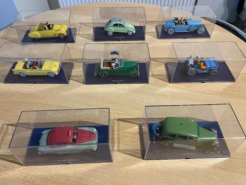 tintin/kuifje modelauto collectie 16 stuks, Hobby en Vrije tijd, Modelauto's | Overige schalen, Zo goed als nieuw, Auto, Ophalen