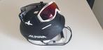 Skihelm Alpina + racebeugel + bril, Sport en Fitness, Ophalen of Verzenden