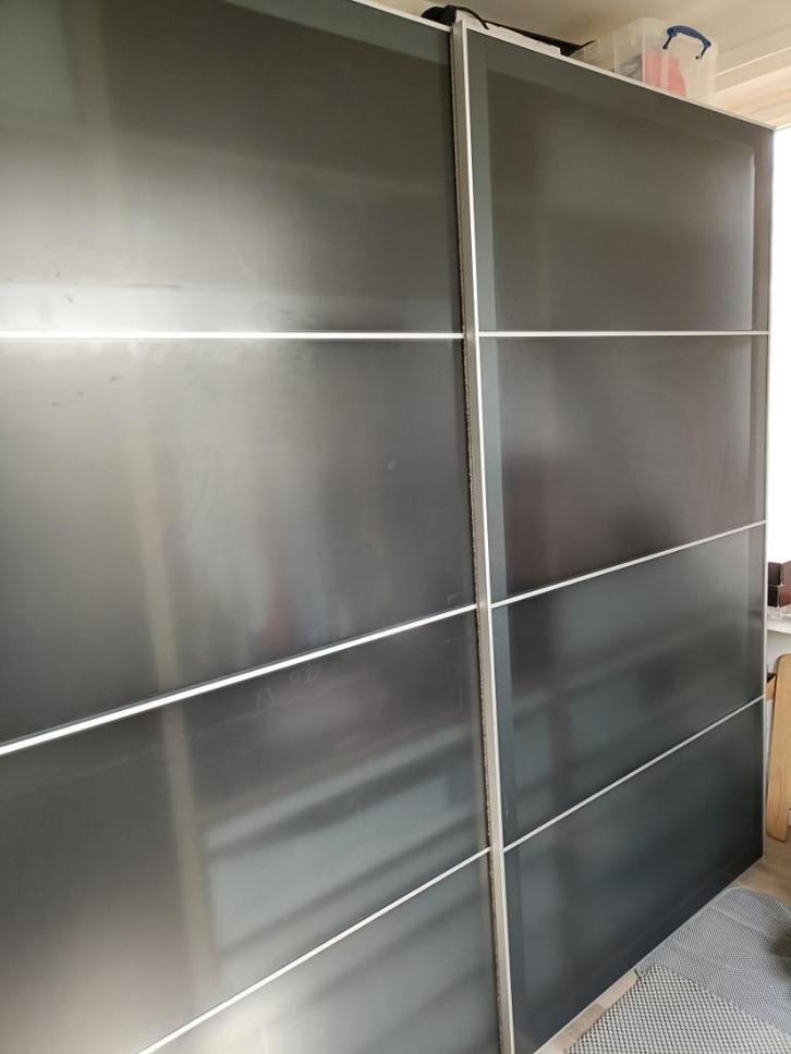 SCHUIFDEUREN VOOR IKEA KAST PAX UGGDALL, Huis en Inrichting, Kasten | Kleerkasten, Gebruikt, 200 cm of meer, 200 cm of meer, Minder dan 25 cm