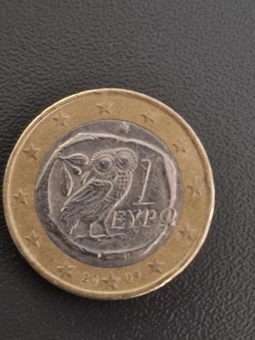 Piece 1 euro Grèce 2009 beschikbaar voor biedingen