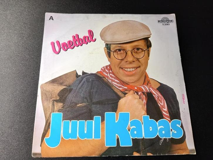 Juul Kabas ‎– Voetbal / 'k Hem Genen Tijd - '7 Mint, CD & DVD, Vinyles Singles, Comme neuf, Single, Pop, 7 pouces, Enlèvement ou Envoi