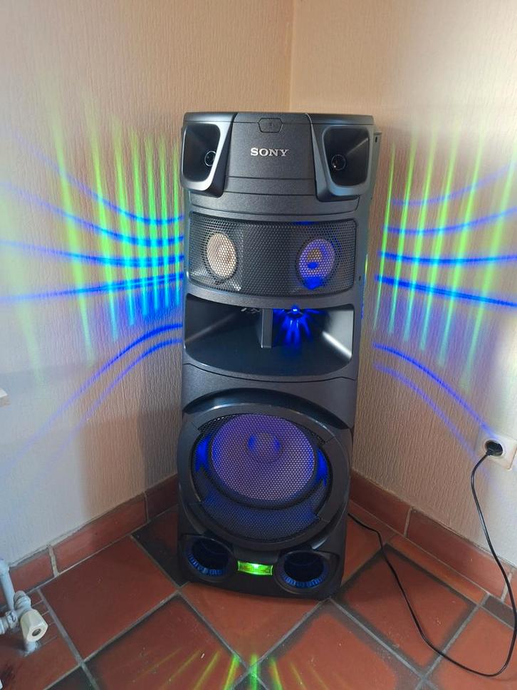Superbe haut parleur sony radio,cd ,bleuthoot,usb,etc.., Audio, Tv en Foto, Karaoke-apparatuur, Ophalen