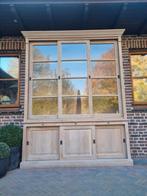 Eiken buffetkast/vitrinekast flamant, Huis en Inrichting, Ophalen of Verzenden, Zo goed als nieuw