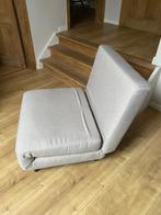 lage loungestoel / slaapfauteuil uitklapbaar, Huis en Inrichting, Ophalen, Minder dan 75 cm, Zo goed als nieuw, 50 tot 75 cm