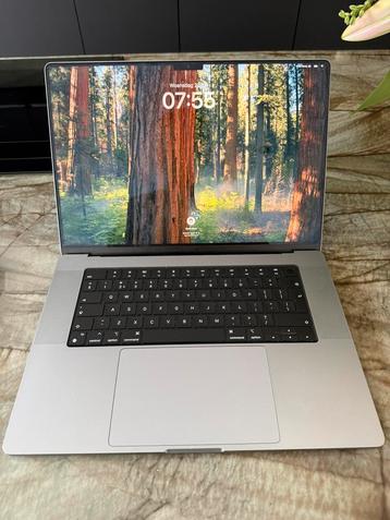 Apple mackbook pro (2021) 16 inch, M1 pro, 1TB, 16Gb ram beschikbaar voor biedingen