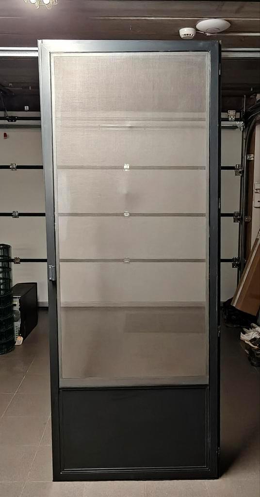 Alu hordeur / ziftdeur / vliegendeur  voor std buitendeur, Doe-het-zelf en Bouw, Deuren en Vliegenramen, Buitendeur, Ophalen