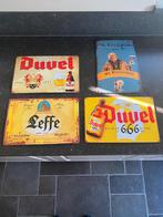 Metalen reclame borden, Nieuw, Reclamebord, Plaat of Schild, Duvel, Ophalen of Verzenden