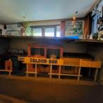 Vintage Western cowboy stad saloon oud, Ophalen of Verzenden