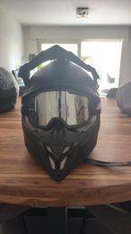 Scorpion helm met ls2 bril maat s, Motoren, S, Tweedehands, Ophalen, Overige merken