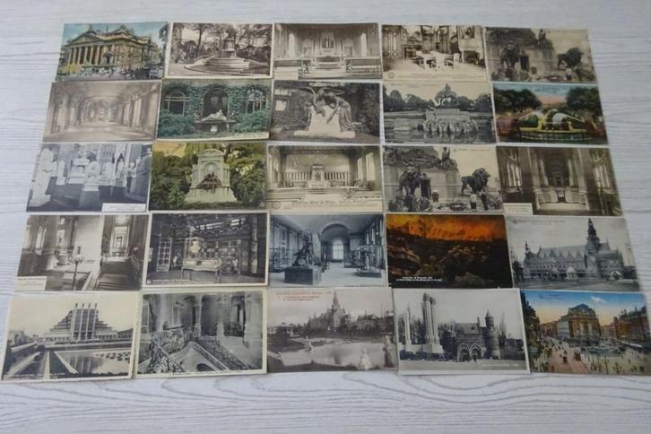 Lot 100 postkaarten Brussel Lot 100 cartes Bruxelles, Verzamelen, Postkaarten | België, Ophalen of Verzenden