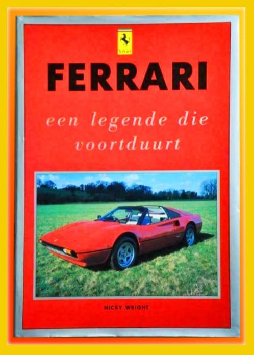 FERRARI - een legende die voortduurt -boek zo goed als NIEUW, Collections, Marques automobiles, Motos & Formules 1, Comme neuf