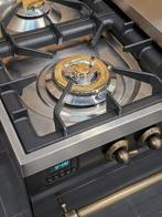 🔥Luxe Fornuis Boretti 100 cm antraciet + oud koper GASOVEN, Elektronische apparatuur, Fornuizen, 60 cm of meer, Energieklasse A of zuiniger