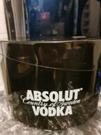 Absolut Vodka Ice Bucket Frappé Seau à Glaçons NEUF, Envoi, Neuf, Autres matériaux, Avec couvercle