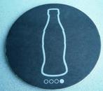 Rond zwart Coca Cola bierviltje onderzetter contour Coca-Col, Verzamelen, Ophalen of Verzenden, Zo goed als nieuw